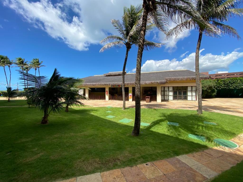 Apartamento Resort Ao Lado Do Parque Aquatico Porto Das Dunas - Pe Na Areia- Terreo Aquiraz Zewnętrze zdjęcie