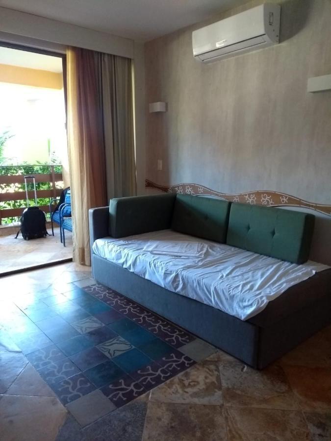 Apartamento Resort Ao Lado Do Parque Aquatico Porto Das Dunas - Pe Na Areia- Terreo Aquiraz Zewnętrze zdjęcie